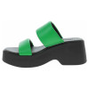 náhľad Tamaris dámské pantofle 1-27227-20 green/black