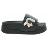 náhľad Karl Lagerfeld dámské plážové pantofle KL88808N V00 black rubber