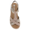 náhľad Rieker dámské sandály 65919-61 beige