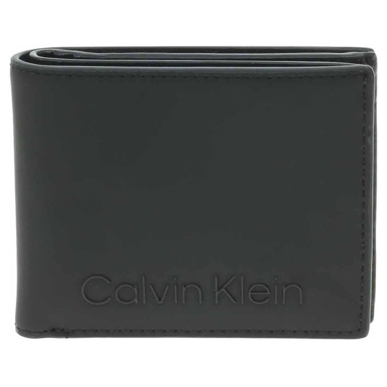 detail Calvin Klein pánská peněženka K50K509606 BAX Ck black