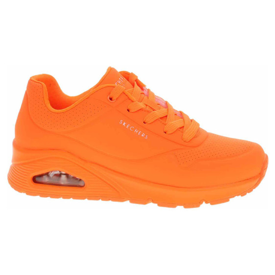 detail Skechers Uno - Night Shades neon-orange