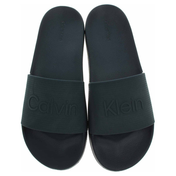 detail Calvin Klein pánské plážové pantofle HM0HM00636 DW4 Navy